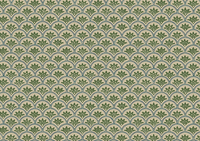 Land & Shore Dawn (Blackout), Green - Roller Blind - Image 6